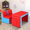 Infans Multi-functional Kids Sofa Table Chair Set Couch Storage Box Furniture Bedroom - 3 of 4