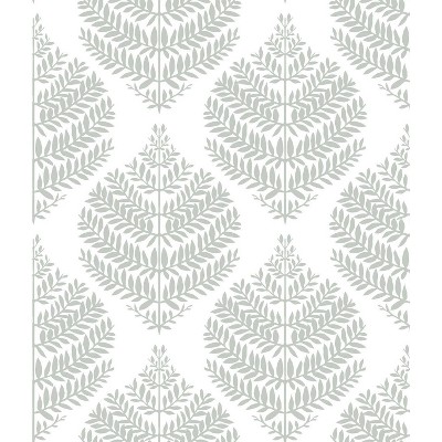 RoomMates Hygge Fern Damask Peel & Stick Wallpaper