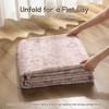 MontVoo Vintage Floral Washable Rugs Pink - 4 of 4