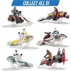 Star Wars Micro Galaxy Squadron Scout Class Blind Box, 3-Pack - Series 7 - Receive 3 of 6 Collectible 2.5" Vehicles & 1" Figure- for Kids & Adults, 8+ - 3 of 3