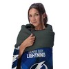 NHL Utah Hockey Club 60"x70" Uplift Chenille Throw Blanket - 4 of 4