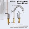 Mixxidea Bathtub Faucet 2-Handle Brushed Nickel - 3 of 3