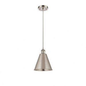 Ballston Cone - 1 Light Mini Pendant In Industrial Style-11.75 Inches Tall and 8 Inches Wide - 1 of 1