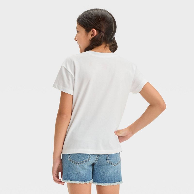 Girls' Short Sleeve Flip Sequin T-Shirt - Cat & Jack™, 4 of 5