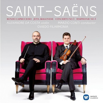 Saint-Saens & Alexandre Da Costa - VLN Con 3 & Sym 3 (CD)