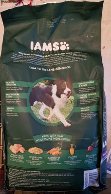 Iams Healthy Weight With Real Chicken Adult Premium Dry Dog Food - 15lbs :  Target