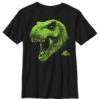 Boy's Jurassic World T. Rex Roar T-shirt - Black - X Small : Target