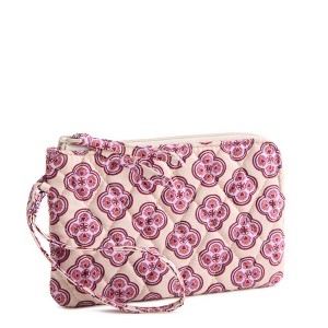 Vera Bradley Women's Outlet Cotton Essential Zip Wristlet - 1 of 3