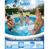 Sunrio Inflatable Above Ground Pool –  Round Family Pool for Backyard Fun Blue - 4 of 4