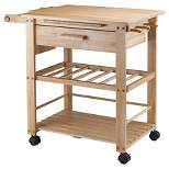 Finland Kitchen Cart Wood/Natural - Winsome
