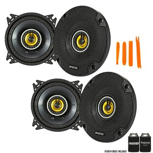Kicker 46CSC44 - Two Pairs Of CS-Series CSC4 4-Inch (100mm) Coaxial Speakers, 4-Ohm (2 Pairs) - 1 of 4