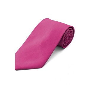 Men's Classic Solid Color Wedding Neck Tie - 1 of 4