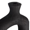 Dahlia Studios Amaranth 15 3/4" High Black Wood Modern Decorative Vase - 3 of 4