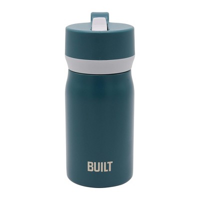 Built Cascade 12 oz Water Bottle with Straw Lid - Teal