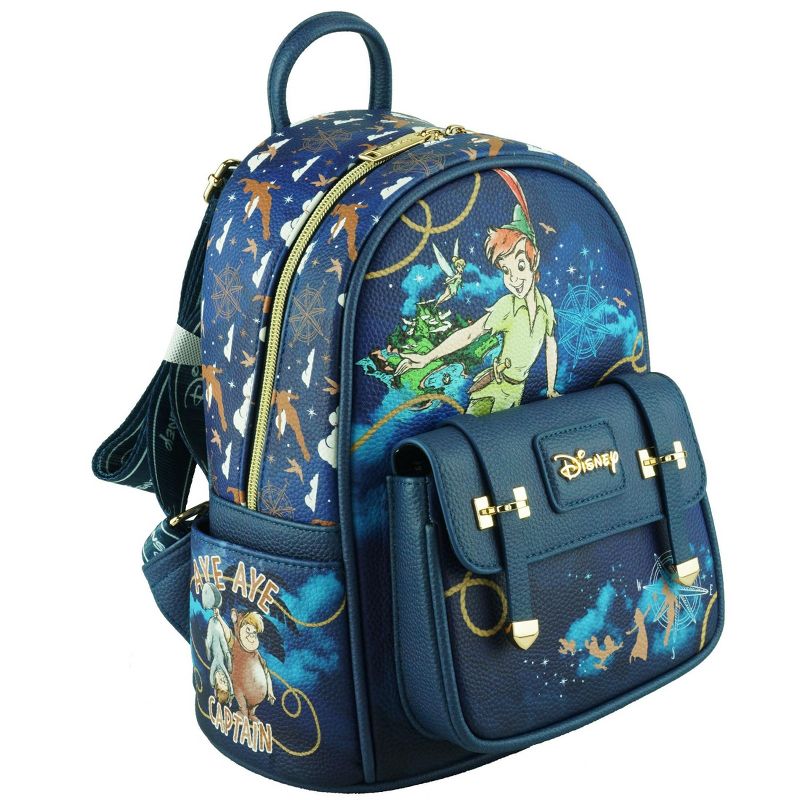 Peter Pan WondaPop 11" Vegan Leather Fashion Mini Backpack, 3 of 6