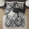 PAGED Comforter Set 7 Piece Cotton Printed Bedding Comforter Sets Transitional Bedding Set with Decorative Pillows, Bed Skirt - 2 of 4