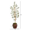 Nearly Natural 5.5-ft Olive Artificial Tree in Decorative Planter - 2 of 4