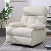 KTMBDW Power Lift Recliner Chair with Extended Footrest for Elderly People, Infinite Position, Remote Control, Cup Holders, Side Pockets - 2 of 4