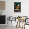 Stupell Industries Vintage Hotel Zurich with Lobster Black Framed Floater Canvas Wall Art - 2 of 4