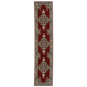 Oriental Weavers Lilihan 092R6 Red/ Black Indoor Area Rug - 2'6" x 12' - 1 of 4