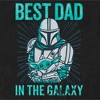 Men's Star Wars: The Mandalorian Best Dad in the Galaxy Grogu and Din Djarin T-Shirt - image 2 of 4