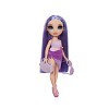 Rainbow High Swim & Style Violet Purple 11'' Doll with Shimmery Wrap to Style 10+ Ways, Removable Swimsuit, Sandals, Accessories - image 3 of 4