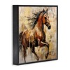 Stupell Industries Modern Brown Horse, 17" x 17" - 3 of 4
