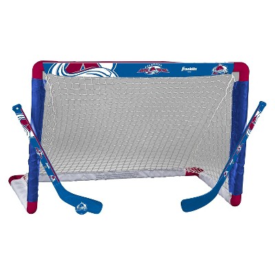 Franklin Sports NHL Colorado Avalanche Mini Hockey Set