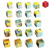 PICASSO-TILES 20 PC World Famous Paintings Magnetic Building Puzzle Cubes Set for Kids Ages 3+ - 3 of 4