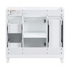 36-Inch Bathroom Vanity Cabinet, Single Sink,Shaker Cabinet With Soft-Closing Cabinet Door And Deep Drawer-Cuddlewood - 4 of 4