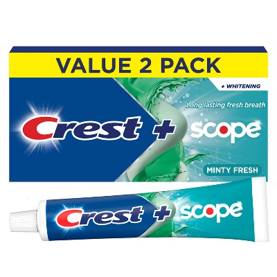 Crest + Scope Complete Whitening Toothpaste - Minty Fresh