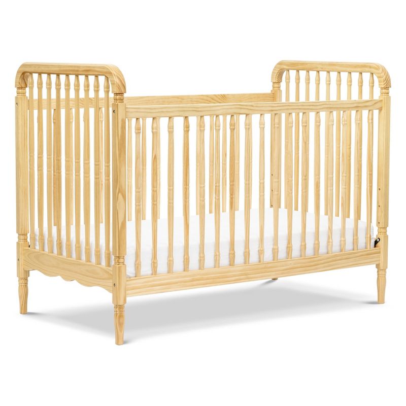 Namesake Liberty 3-in-1 Convertible Spindle Crib with Toddler Bed Conversion Kit, 1 of 11