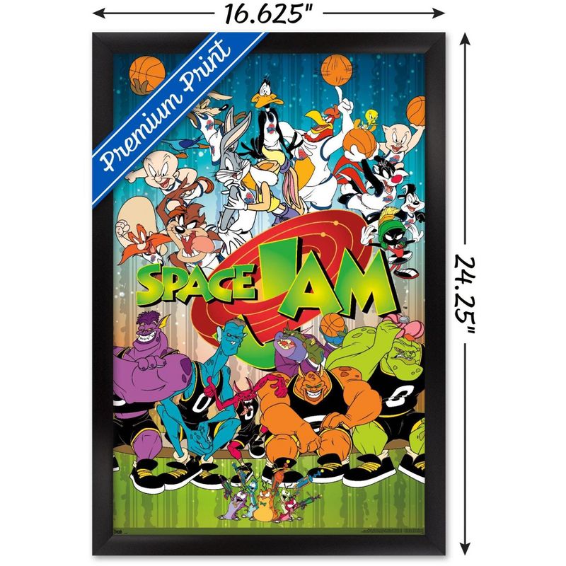 Trends International Looney Tunes: Space Jam - Classic Framed Wall Poster Prints, 3 of 7