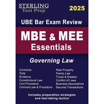MBE & MEE Essentials - by  Sterling Test Prep (Paperback)