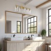 BAOURE Modern Vanity Light, Bathroom Light Fixtures for Expansive Bathrooms, Wall Lamp with Clear Glass for Mirror, Living Room - 4 of 4