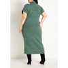 ELOQUII Women's Plus Size Short Sleeve Sweater Dress - 3 of 4