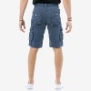 X RAY Men's Belted 12.5" Inseam Knee Length Cargo Shorts (Big & Tall) - 2 of 3