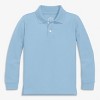 Primary Kids Long Sleeve Pique Polo - 3 of 4