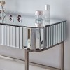AZL1 Life Concept Dressers Modern Mirror Vanity Table Multi Layer Storage Rounded Edges Bedroom Furniture, Silver, 39.4"*17.7"*29.3" - 3 of 4