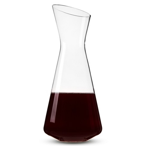 WINE carafe - beautiful glass wine decanter