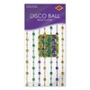 Beistle Disco Ball Bead Curtain, 6' 6" x 24", (1/Box) Multicolored - 3 of 4