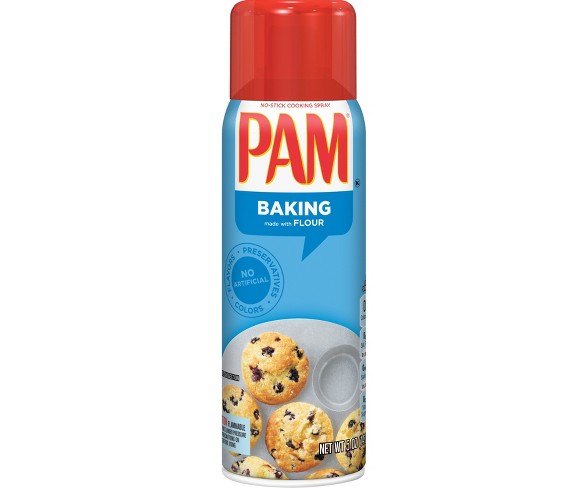 PAM Canola Oil Baking Spray with Flour - 5oz