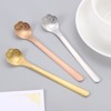 Unique Bargains Stainless Steel Coffee Tea Dessert Cat Paw Spoons 6 Inch 8 Pcs - 4 of 4