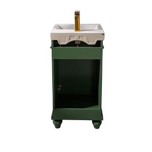 Legion Furniture 18 Inches Vogue Green Sink Vanity - 1 of 4