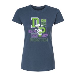 Women's - Danny Phantom - Dark Digital Jersey Fitted Graphic T-Shirt - 1 of 3