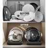 LunaLulinlk Pull-out Pots and Pans Organizer 1 Pack - Under Cabinet Pot Lid Holder for Kitchen - Bakeware, Black - 4 of 4