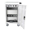 Belatt 31+4 Mobile Charging Cart for Chromebooks, Laptops and Tablets - Mobile Steel Charging Cabinet with Lock, Wheels and Power Strip - 4 of 4
