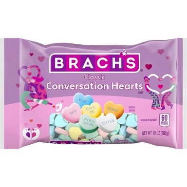 Brach's Valentine's Classic Conversation Hearts Candy - 10oz