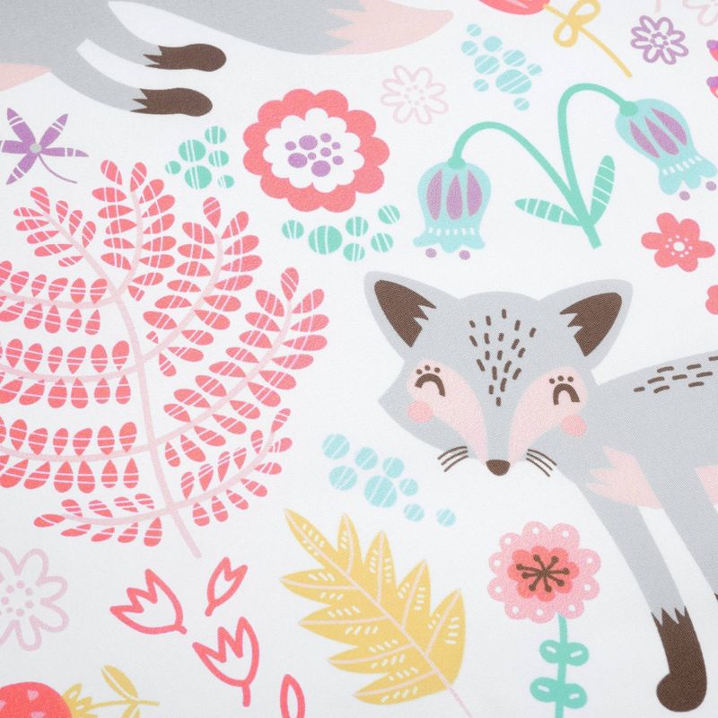 Pixie Fox Soft Sheet Set Gray/Pink - Lush Décor, 4 of 9