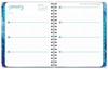 Global Printed Products Hardcover CY 2025 Fashion Planner - 8.5"x11" (Blue Koi) - 3 of 4